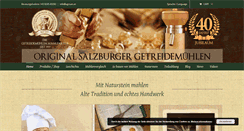 Desktop Screenshot of getreidemuehle.com