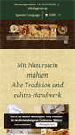 Mobile Screenshot of getreidemuehle.com